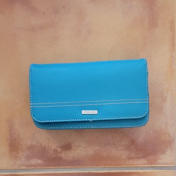 Relic Turquoise Blue Cross Body Handbag - Picture 4 of 5